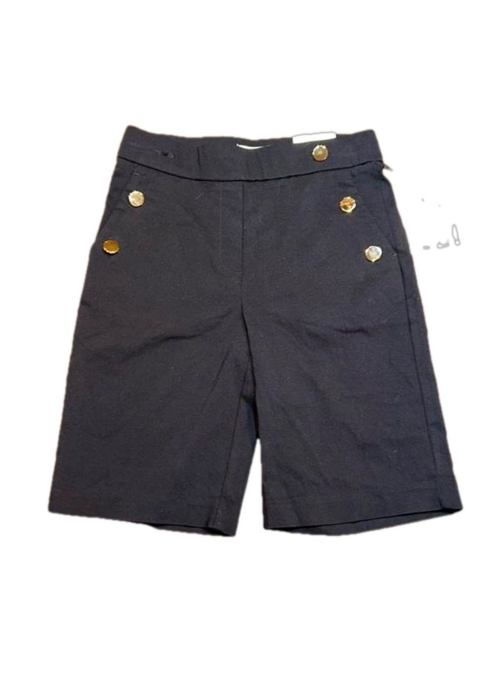 JULES & LEOPOLD Black Pull On Bermuda Shorts Size XS. NWT!